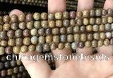 CWJ562 15.5 inches 4mm round wood jasper beads wholesale