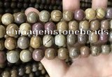 CWJ565 15.5 inches 10mm round wood jasper beads wholesale