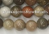 CWJ575 15.5 inches 6mm round wood jasper beads wholesale