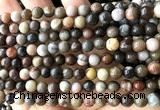 CWJ621 15 inches 6mm round wooden jasper beads wholesale