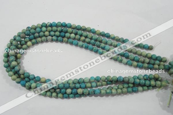 CXH101 15.5 inches 6mm round dyed Xiang He Shi gemstone beads