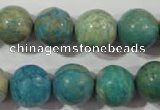 CXH105 15.5 inches 14mm round dyed Xiang He Shi gemstone beads