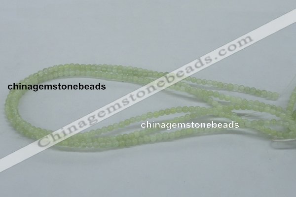 CXJ01 15.5 inches 4mm round New jade gemstone beads wholesale