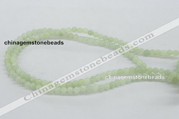 CXJ02 15.5 inches 6mm round New jade gemstone beads wholesale