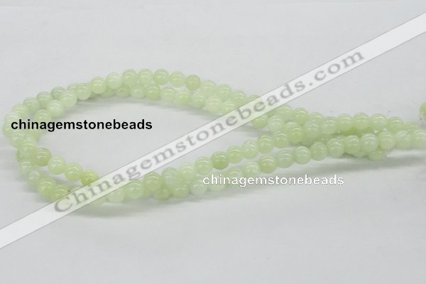 CXJ03 15.5 inches 8mm round New jade gemstone beads wholesale