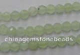 CXJ101 15.5 inches 6mm faceted round New jade beads wholesale