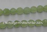 CXJ102 15.5 inches 8mm faceted round New jade beads wholesale