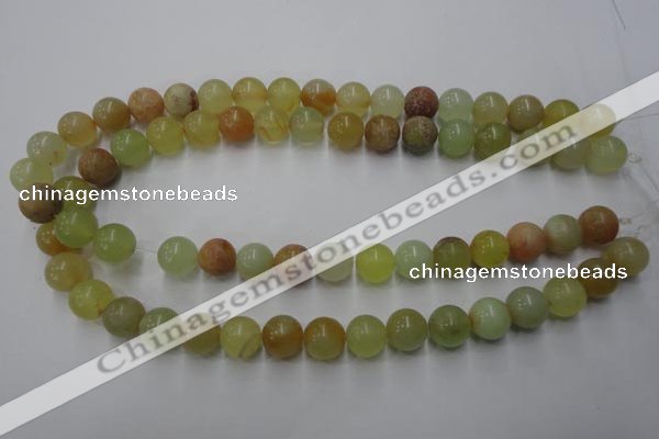 CXJ114 15.5 inches 12mm round dyed New jade beads wholesale