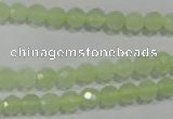 CXJ151 15.5 inches 6mm faceted round New jade beads wholesale