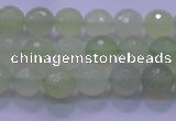 CXJ219 15.5 inches 8mm faceted round New jade beads wholesale