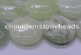 CXJ227 15.5 inches 20mm flat round New jade beads wholesale