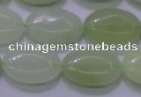 CXJ232 15.5 inches 15*20mm oval New jade beads wholesale