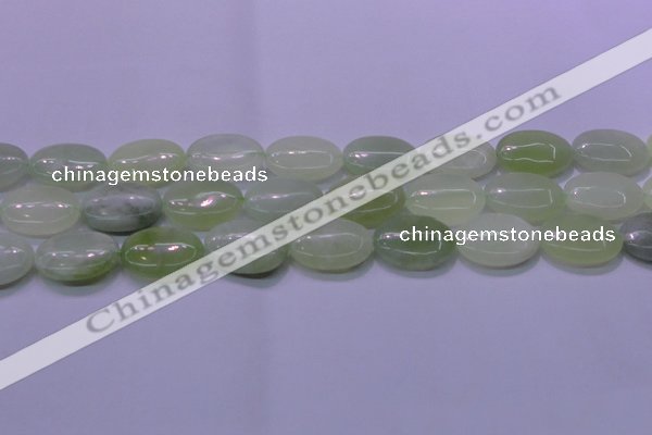 CXJ233 15.5 inches 18*25mm oval New jade beads wholesale