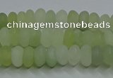 CXJ310 15.5 inches 4*6mm rondelle matte New jade beads wholesale