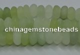 CXJ311 15.5 inches 5*8mm rondelle matte New jade beads wholesale