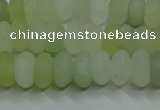 CXJ312 15.5 inches 6*10mm rondelle matte New jade beads wholesale