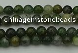 CXJ400 15.5 inches 4mm round Xinjiang jade beads wholesale