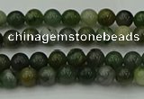 CXJ400 15.5 inches 4mm round Xinjiang jade beads wholesale