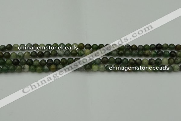 CXJ400 15.5 inches 4mm round Xinjiang jade beads wholesale