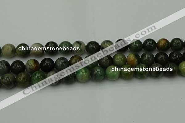 CXJ405 15.5 inches 14mm round Xinjiang jade beads wholesale