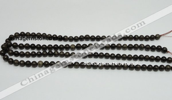 CZJ02 16 inches 6mm round zebra jasper gemstone beads Wholesale