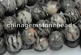 CZJ06 16 inches 12mm round zebra jasper gemstone beads Wholesale