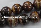 CZJ173 15.5 inches 14mm round iron zebra jasper beads wholesale