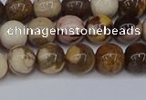 CZJ271 15.5 inches 6mm round zebra jasper beads wholesale