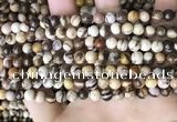 CZJ291 15.5 inches 6mm round brown zebra jasper beads wholesale