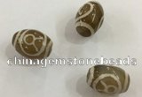 DZI301 10*14mm drum tibetan agate dzi beads wholesale