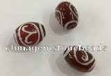 DZI315 10*14mm drum tibetan agate dzi beads wholesale