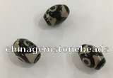 DZI325 10*14mm drum tibetan agate dzi beads wholesale