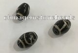 DZI357 10*14mm drum tibetan agate dzi beads wholesale