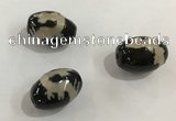 DZI358 10*14mm drum tibetan agate dzi beads wholesale