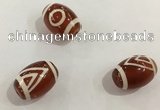 DZI365 10*14mm drum tibetan agate dzi beads wholesale