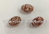 DZI392 10*14mm drum tibetan agate dzi beads wholesale