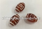 DZI395 10*14mm drum tibetan agate dzi beads wholesale