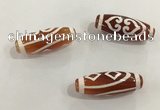 DZI423 10*28mm drum tibetan agate dzi beads wholesale