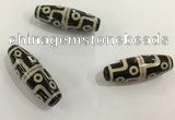 DZI476 10*30mm drum tibetan agate dzi beads wholesale