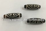 DZI480 10*30mm drum tibetan agate dzi beads wholesale