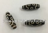 DZI507 10*30mm drum tibetan agate dzi beads wholesale