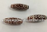 DZI524 10*30mm drum tibetan agate dzi beads wholesale