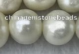 FWP132 15 inches 12mm - 13mm potato white freshwater pearl strands