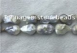 FWP364 15 inches 20mm - 22mm baroque freshwater nucleated pearl beads