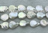 FWP394 15 inches 14mm - 16mm coin freshwater pearl beads