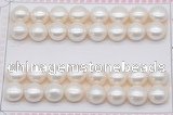 FWP465 half-drilled 10.5-11mm bread freshwater pearl beads