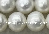 FWP89 15 inches 8mm - 9mm potato white freshwater pearl strands