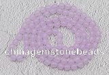 GMN04 Hand-knotted 8mm candy jade 108 beads mala necklaces