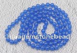 GMN10 Hand-knotted 8mm candy jade 108 beads mala necklaces