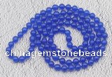 GMN11 Hand-knotted 8mm candy jade 108 beads mala necklaces